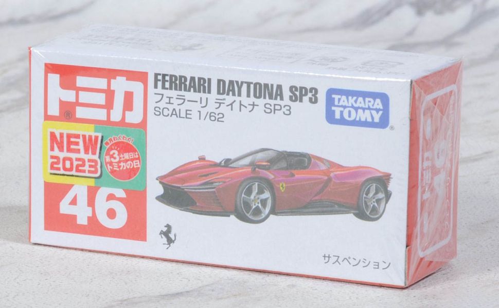 TOMICA 046 多美小汽車 法拉利 Ferrari Daytona SP3 TOMICA 046 多美小汽車 法拉利 Ferrari Daytona SP3