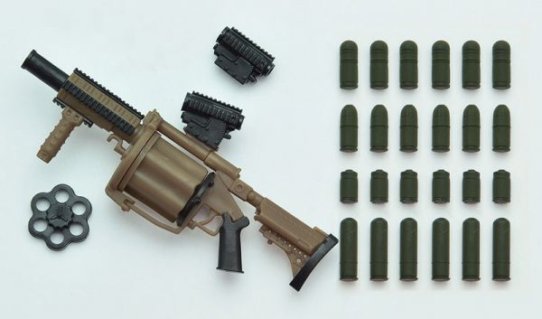 TOMYTEC 1/12 迷你武裝 LA013 榴彈槍/榴彈發射器 TEC26108 TOMYTEC,1/12,迷你武裝,LA013,M32MGL,Type,組裝模型,LittleArmory
