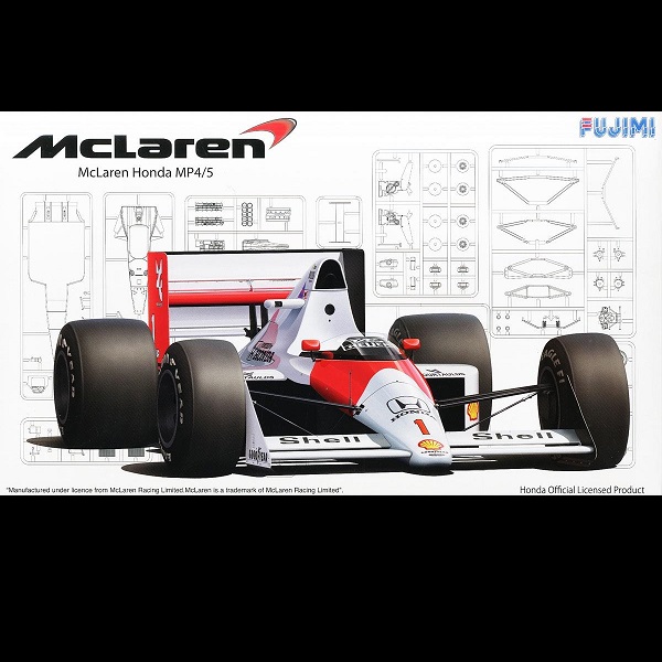 1/20McLaren MP4/5 1989 FUJIMI GP1 富士美 組裝模型 FUJIMI,20,GP,McLaren,MP4,5,1989,