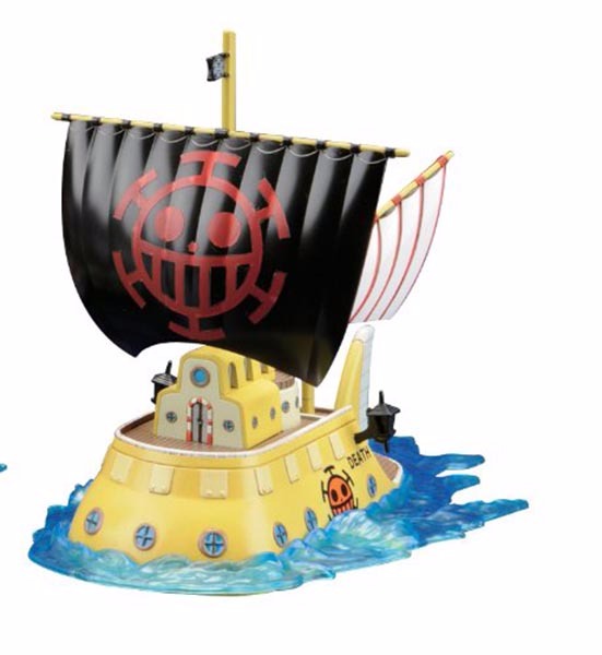 BANDAI 海賊王 航海王 G.S.C 偉大船艦收藏集 002 羅的潛艦 組裝模型 海賊王,艾斯,黑桃海賊團