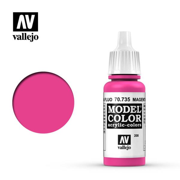 Acrylicos Vallejo AV水漆 模型色彩 Model Color 208 #70735 螢光亮紅 17ml Acrylicos Vallejo,AV水漆,模型色彩,Model Color,208, #,70735,螢光亮紅,17ml,