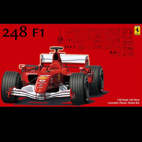 1/20 Ferrari 248 F1 2006 FUJIMI GP9 富士美 組裝模型 FUJIMI,20,富士美,組裝模型,GP,Ferrari,248,