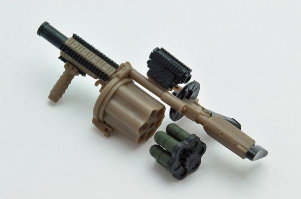TOMYTEC 1/12 迷你武裝 LA013 榴彈槍/榴彈發射器 TEC26108 TOMYTEC,1/12,迷你武裝,LA013,M32MGL,Type,組裝模型,LittleArmory
