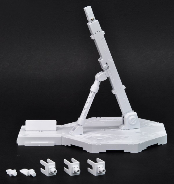 BANDAI 1/144 1/100 Action Base 1 鋼彈模型 地台型支撐架 腳架 白色 組裝模型 BANDAI, 1/144, 1/100, Action Base 1, 鋼彈模型, 地台型,支撐架 ,腳架, 白色, 組裝模型,
