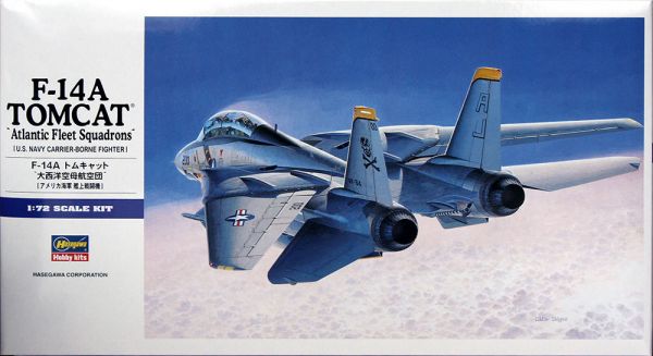 HASEGAWA 1/72 美國海軍 F-14A 雄貓式戰鬥機 大西洋空母航空團 組裝模型 HASEGAWA,1/72,美國海軍,F-14B,熊貓式戰鬥機,VF-103,海盜旗,Jolly Roger 2002,刺繡配賦