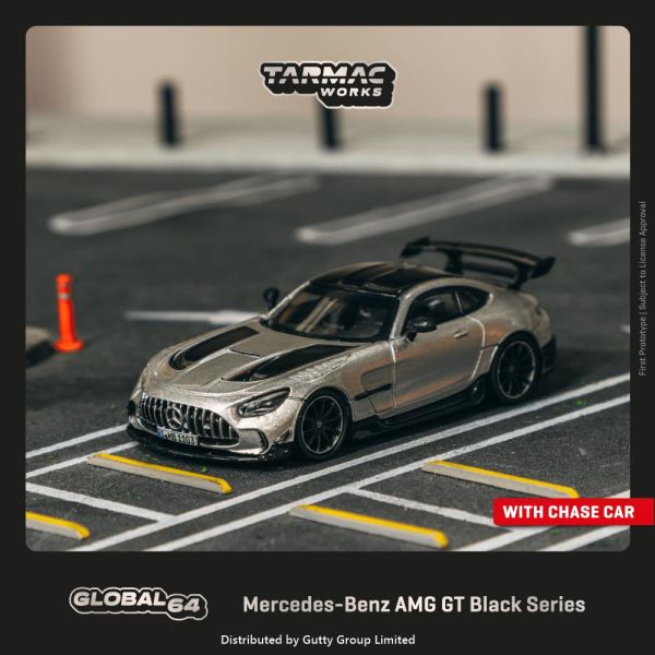 TARMAC WORKS 1/64 賓士 Mercedes-Benz AMG GT Black Series 金屬銀 TARMAC WORKS 1/64 賓士 Mercedes-Benz AMG GT Black Series 金屬銀