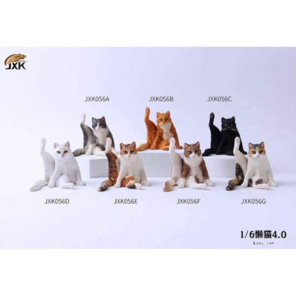 JXK 1/6 懶貓4.0 含沙發 動物公仔 A-G 全7種 個別販售 JXK,1/6,懶貓4.0,含沙發,動物公仔,A-G,全7種,個別販售,