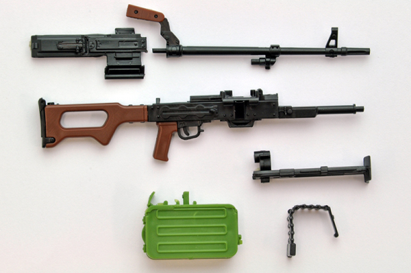 Tomytec 1/12 迷你武裝 LA043 PKM 通用機槍 組裝模型 Tomytec,1/12,迷你武裝,LA043,PKM 通用機槍,組裝模型