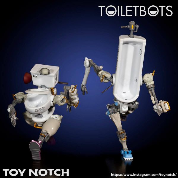 TOY NOTCH 1/12 FC-01 Toiletbots 機動急急組 2款組 可動完成品 TOY NOTCH,1/12,FC-01,Toiletbots,機動急急組,2款組, 可動完成品,