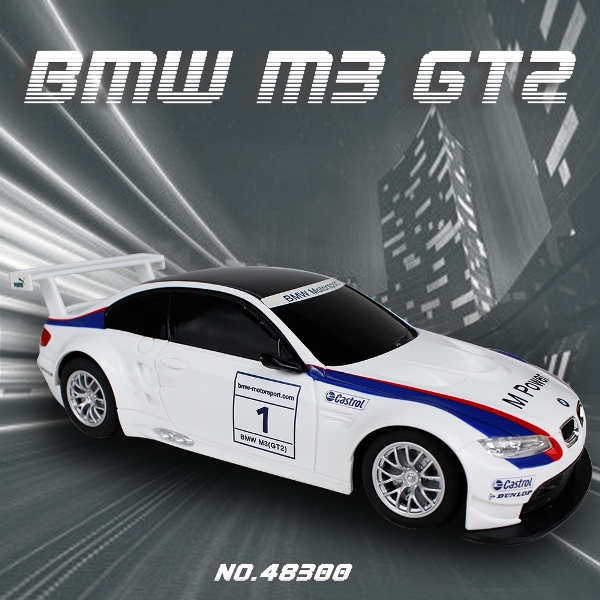 1/24 BMW M3 附遙控功能 搭載 2.4G 遙控器 1/24 BMW M3 附遙控功能 搭載 2.4G 遙控器