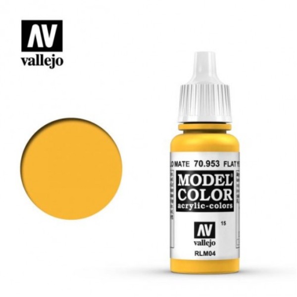 Acrylicos Vallejo AV水漆 模型色彩 Model Color 015 #70953 平光黃色 17ml Acrylicos Vallejo,模型色彩,Model Color,015,#,70953,平光黃色,17ml,AV水漆