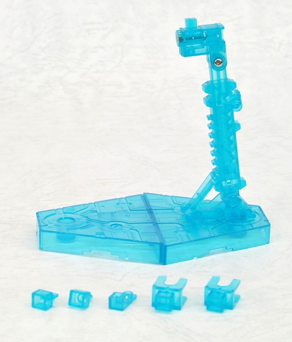 BANDAI 1/144 Action Base 2 鋼彈模型 地台型支撐架 腳架 透明藍 組裝模型 BANDAI, 1/144, Action Base 2, 鋼彈模型, 地台型,支撐架, 腳架, 透明藍, 組裝模型