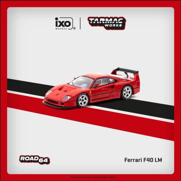 TARMAC WORKS 1/64 法拉利 Ferrari F40 LM 經典法拉利紅 TARMAC WORKS 1/64 法拉利 Ferrari F40 LM 經典法拉利紅