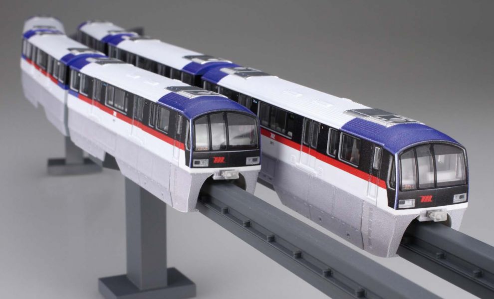 1/150 東京單軌電車 2000型 舊塗裝 六輛編成 FUJIMI STR17EX1 富士美 組裝模型 FUJIMI,STR,電車,1000型,20002000型,單軌,
