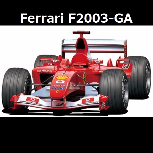 1/20 Ferrari F2003-GA Japan Italy Monaco Spain GP FUJIMI GP23 富士美 組裝模型 FUJIMI,1/20,GP,Sauber,C31,