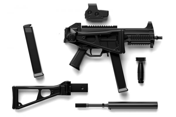Tomytec 1/12 迷你武裝x少女前線 LADF02 UMP45 衝鋒槍 Tomytec,1/12,迷你武裝,LADF02,少女前線,UMP45 衝鋒槍