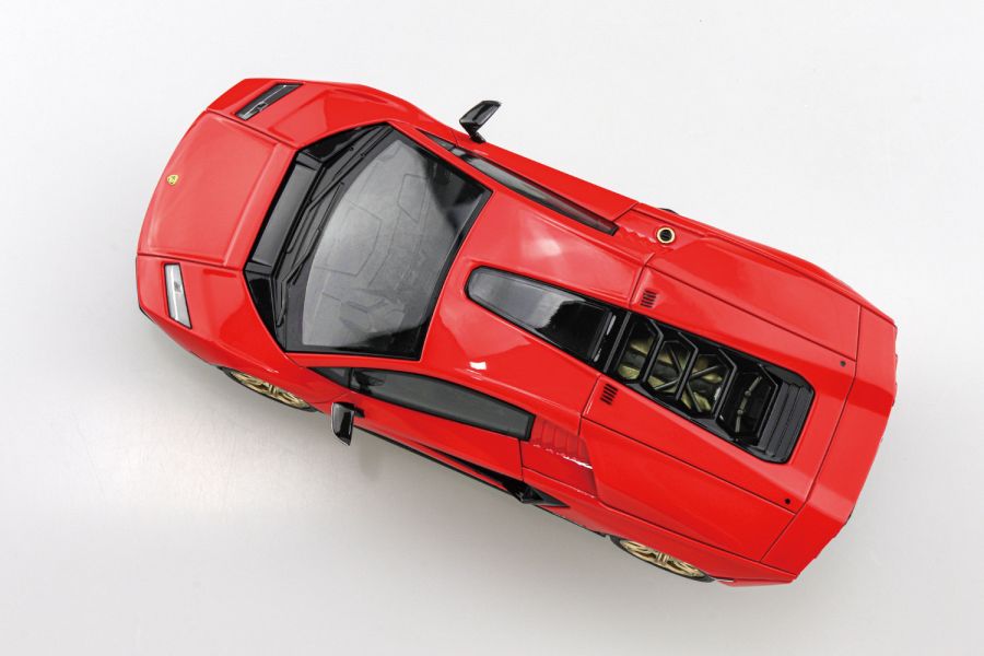 AOSHIMA 青島 1/32 Snap Kit 19-B Lamborghini 藍寶堅尼 Countach LPI 800-4 紅色 組裝模型 AOSHIMA 青島 1/32 Snap Kit 19-B Lamborghini 藍寶堅尼 Countach LPI 800-4 紅色 組裝模型