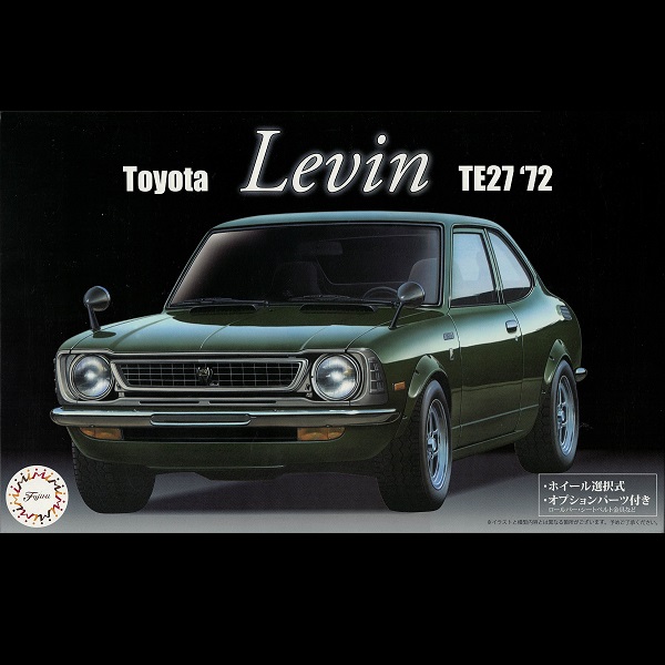 1/24 Toyota TE27 Levin 1972 FUJIMI ID53 富士美 組裝模型 FUJIMI,1/24,ID,Toyota,TE27,Levin,1972