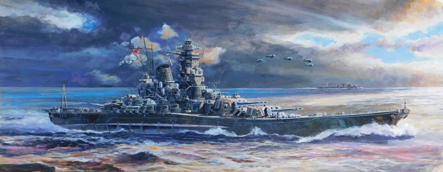 1/700 戰艦 大和 天一號作戰 1945 FUJIMI 特022 日本海軍 富士美 水線船 組裝模型 FUJIMI,1/700,特,戰艦,大和,天一號作戰,1945,