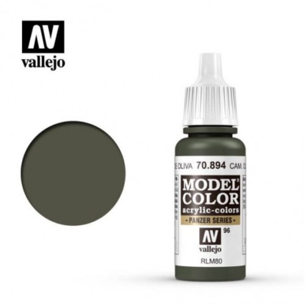 Acrylicos Vallejo AV水漆 模型色彩 Model Color 096 #70894 迷彩橄欖綠色 17ml Acrylicos Vallejo,模型色彩,Model Color,096,#,70894,迷彩橄欖綠色,17ml, AV水漆