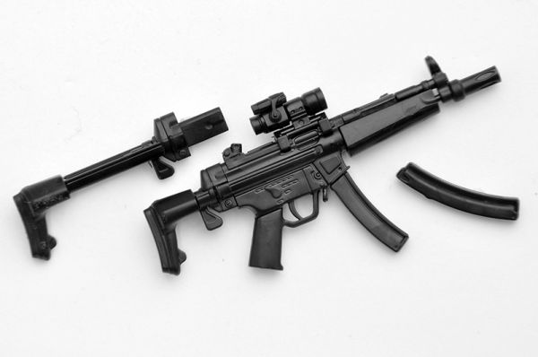 TOMYTEC 1/12 迷你武裝 LS02 MP5 F仕様 白根凛套組 組裝模型 Tomytec,1/12,迷你武裝,LS02,MP5 F仕様,白根凛