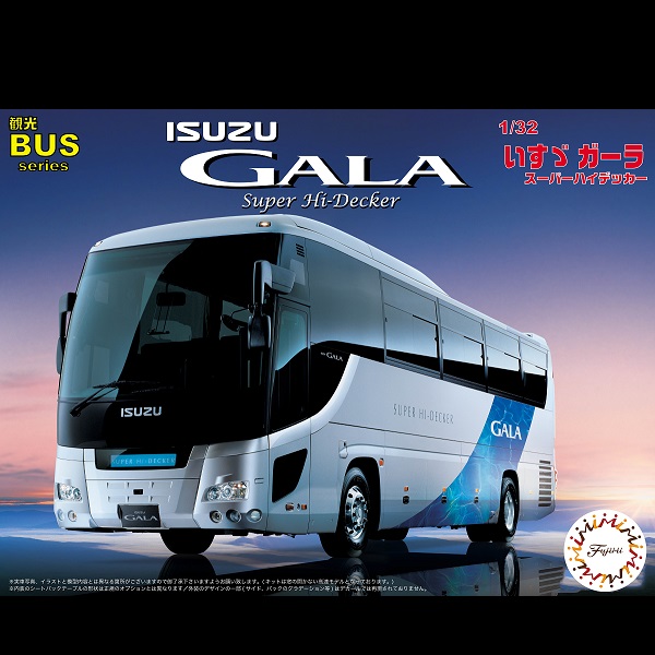1/32 ISUZU GALA 觀光巴士 白色車身 FUJIMI 觀光巴士3 富士美 組裝模型 FUJIMI,組裝模型,1/32,觀光巴士,,ISUZU,GALA,