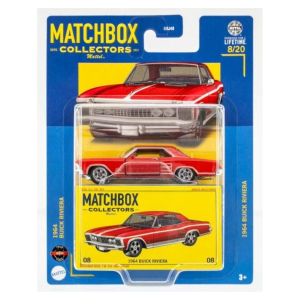 MatchBox 火柴盒小汽車 收藏小車 別克 BUICK RIVIERA 1964 MatchBox 火柴盒小汽車 收藏小車 別克 BUICK RIVIERA 1964