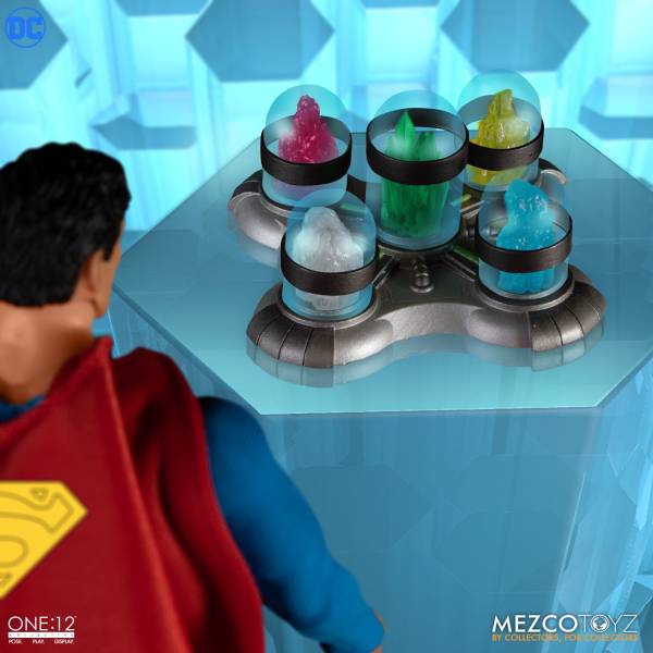 MEZCO TOYZ One: 12 Collective DC 超人 鋼鐵之軀 可動完成品 MEZCO TOYZ,One: 12 Collective,DC,超人,鋼鐵之軀,可動完成品,