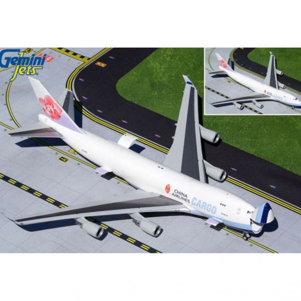Gemini Jets 1/200 中華航空 China Airlines Boeing 747-400F Interactive Series 可開機鼻及艙門 Gemini Jets,1/200,中華航空,China Airlines,Boeing,747-400F,Interactive Series,可開機鼻及艙門,