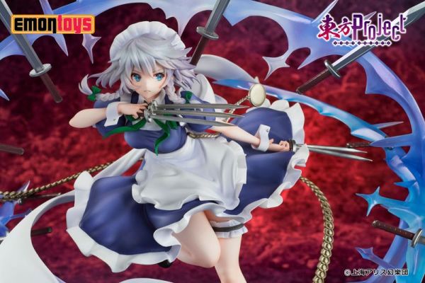 EMONTOYS 1/7 東方Project 十六夜咲夜PVC - 模型格納庫HOBBYGARAGE 