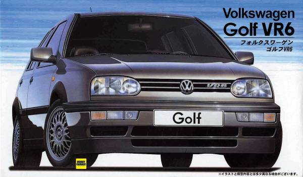 1/24 Volkswagen GOLF VR6 FUJIMI RS22 富士美 組裝模型 FUJIMI,1/24,RS,Volkswagen,GOLF,VR6,