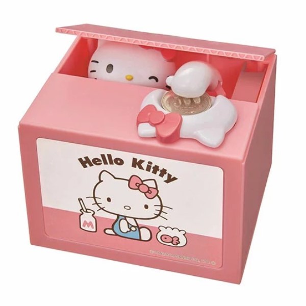 SHINE 三麗鷗 Hello Kitty 偷錢存錢筒 儲金箱 SHINE 三麗鷗 Hello Kitty 偷錢存錢筒 儲金箱