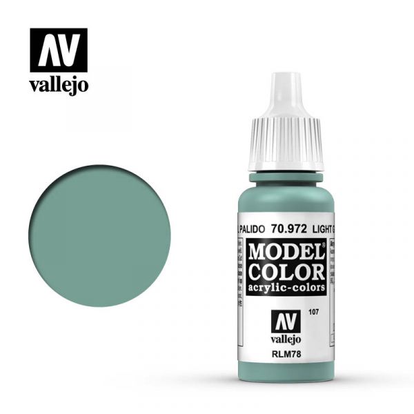 Acrylicos Vallejo AV水漆 模型色彩 Model Color 107 #70972 淺綠藍色 17ml Acrylicos Vallejo,AV水漆,模型色彩,Model Color,107, #,70972,淺綠藍色,17ml,