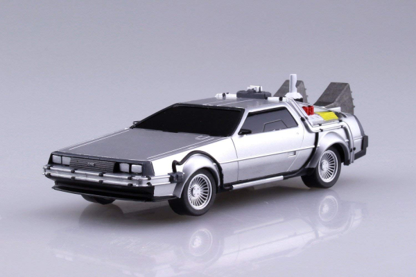 AOSHIMA 1/43 回到未來 Back To The Future  DeLorean II 迴力車 組裝模型 AOSHIMA,1/43,回到未來,Back To The Future,DeLorean II,迴力車
