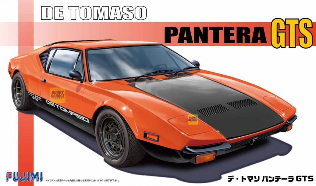 1/24 De Tomaso PANTERA GTS FUJIMI RS90 富士美 組裝模型 FUJIMI,富士美,組裝模型,1/24,De Tomaso,PANTERA,GTS,