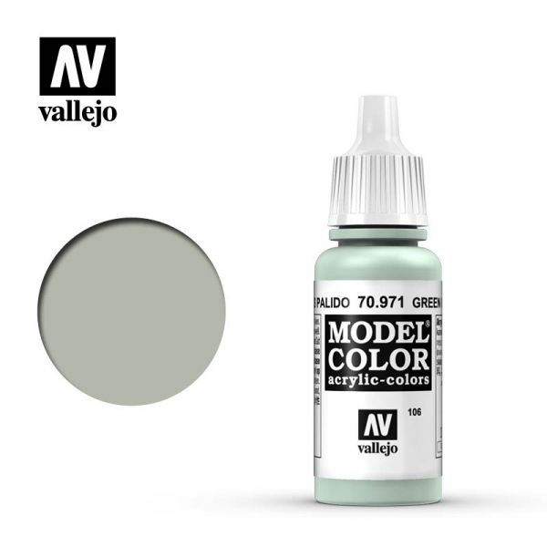 Acrylicos Vallejo AV水漆 模型色彩 Model Color 106 #70971 淺綠灰色 17ml Acrylicos Vallejo,AV水漆,模型色彩,Model Color,106, #,70971,淺綠灰色,17ml,