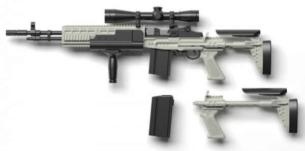 TOMYTEC 1/12 迷你武裝 LA051 MK14增強型步槍 EBR版  TOMYTEC,1/12,迷你武裝 ,LA051, MK14增強型步槍,EBR