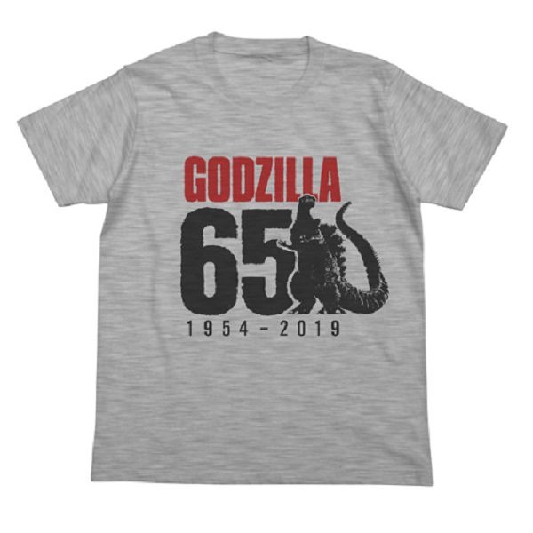 COSPA 哥吉拉 哥吉拉65周年 短袖T恤 灰色 COSPA,哥吉拉,哥吉拉65周年,短袖T恤