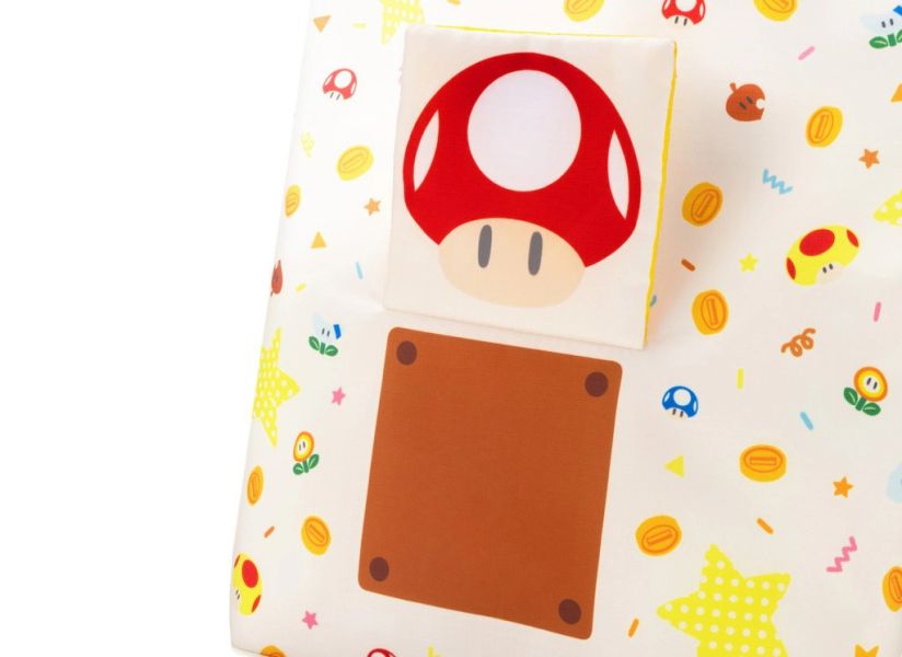 Nintendo Sales 任天堂 超級瑪利歐 問號磚塊 包裝×環保袋S Nintendo Sales 任天堂 超級瑪利歐 問號磚塊 包裝×環保袋S