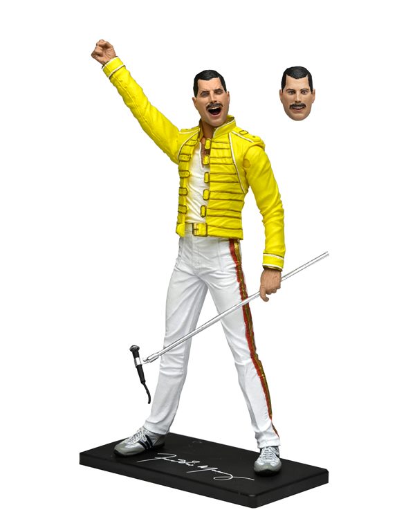 NECA 7吋 Freddie Mercury 佛萊迪·墨裘瑞 黃夾克版 皇后樂團 Queen 可動完成品 NECA 7吋 Freddie Mercury 佛萊迪·墨裘瑞 黃夾克版 皇后樂團 Queen 可動完成品