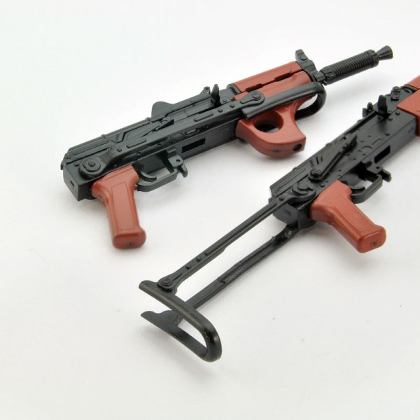 TOMYTEC 1/12 迷你武裝 LA079 AKMS&AKMSU TYPE 卡賓槍 組裝模型 TOMYTEC,1/12,迷你武裝,LA079,AKMS,&,AKMSU, TYPE,組裝模型,