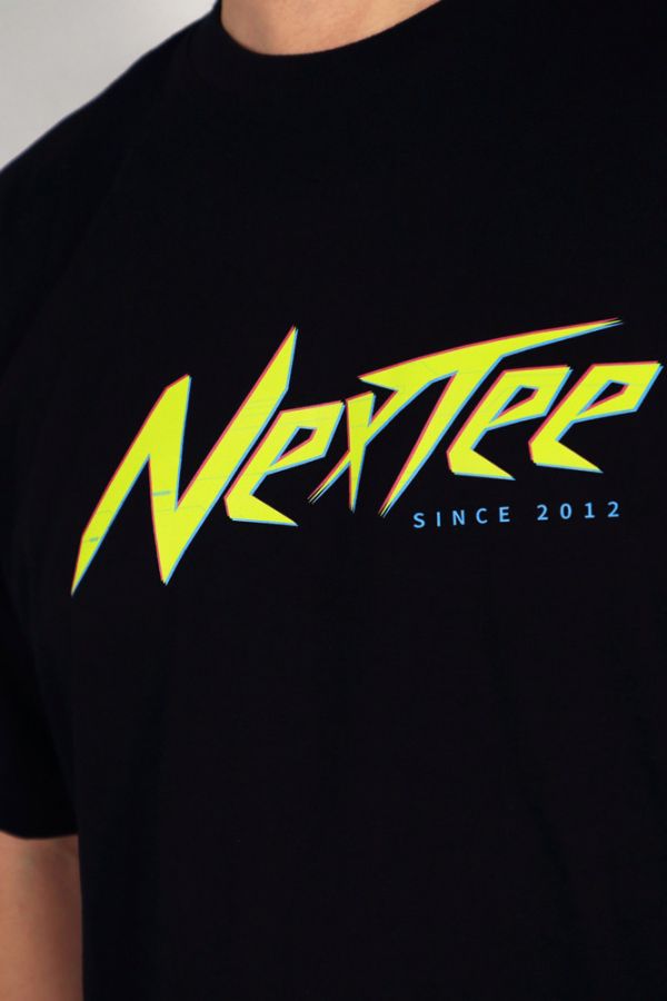 NEXTee NEXT系列 CyberNEXT 短袖T恤 黑色 NEXTee NEXT系列 CyberNEXT 短袖T恤 黑色