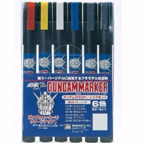 GSI 郡氏 鋼彈麥克筆 GMS-109 鋼彈筆套組 SEED用 GSI,郡氏,鋼彈麥克筆,GMS-109,鋼彈筆,套組,SEED,用