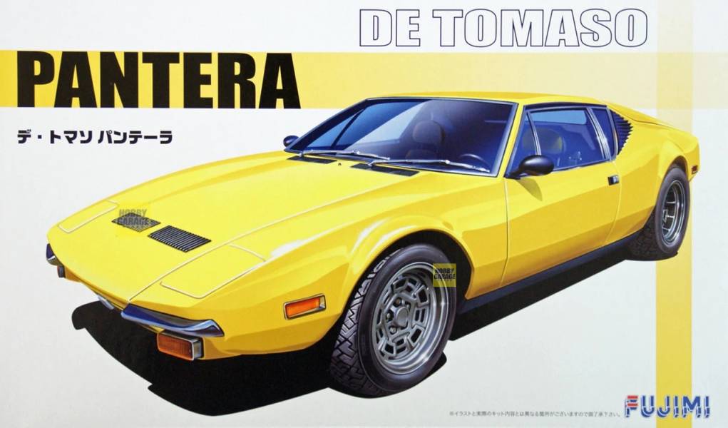 1/24 De Tomaso PANTERA FUJIMI RS68 富士美 組裝模型 FUJIMI,富士美,組裝模型,1/24,De Tomaso,PANTERA,