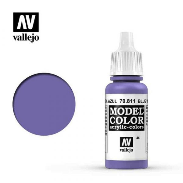 Acrylicos Vallejo AV水漆 模型色彩 Model Color 046 #70811 偏藍紫羅蘭色 17ml ,Acrylicos Vallejo, 模型色彩, Model, Color, 046,70811,偏藍紫羅蘭色,17ml,AV水漆