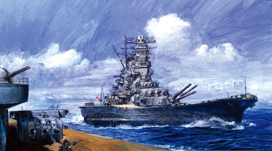1/700 戰艦 武藏 1942 竣工時 FUJIMI 特023 日本海軍 富士美 水線船 組裝模型 FUJIMI,1/700,特,戰艦,大和,天一號作戰,1945,武藏,1942,竣工,