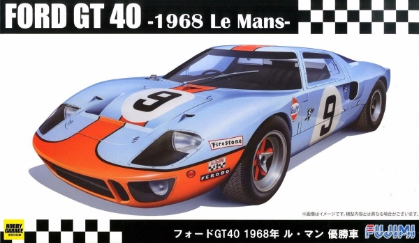 1/24 Ford GT40 1968 LeMans 優勝車 FUJIMI RS97 富士美 組裝模型 FUJIMI,1/24,RS,Ford,GT40,1968,LeMans,優勝車,