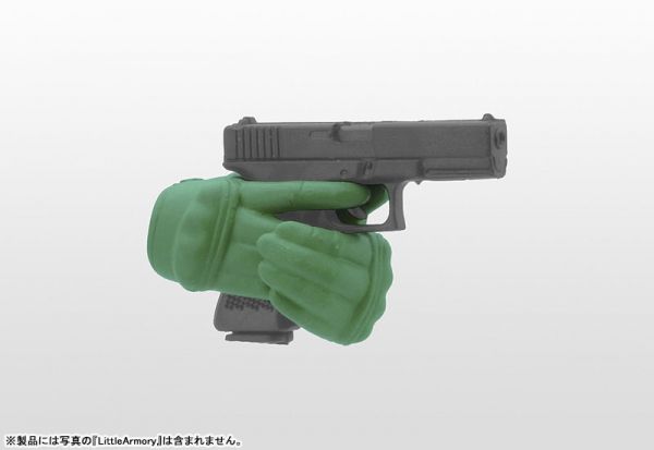 TOMYTEC figma專用戰術手套2 轉輪手槍套組 綠色 組裝模型 TOMYTEC,figma,專用戰術手套2,轉輪手槍套組,綠色,組裝模型,