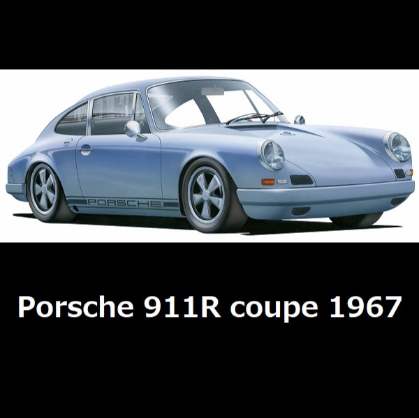 1/24 Porsche 911R coupe 1967 FUJIMI RS121 富士美 組裝模型 FUJIMI,1/24,RS,Porsche,911R,coupe,1967,