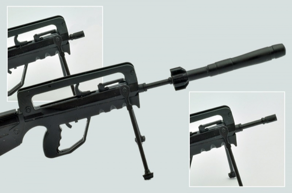 TOMYTEC 1/12 迷你武裝 LA038 FA-MAS G2式樣 突擊步槍 Tomytec ,1/12迷你武裝,突擊步槍